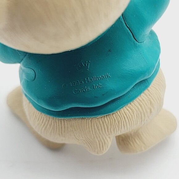 Hallmark Keepsake Christmas Ornament Bear Bingo 1995 Hanging Standing - Picture 4 of 5